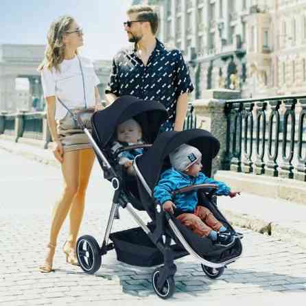 Коляска, цвет - Черный, Новый Бишкек