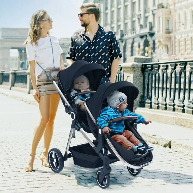 Коляска, цвет - Черный, Новый Бишкек - изображение 1