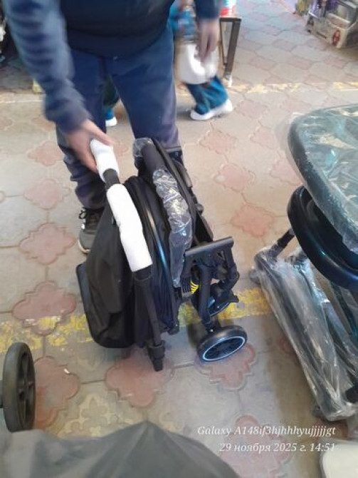 Коляска, цвет - Черный, Новый Бишкек - изображение 3