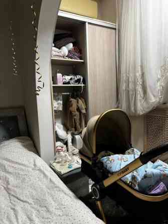 Коляска, цвет - Золотой, Б/у Бишкек