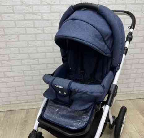 Коляска, цвет - Голубой Бишкек