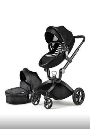 Коляска, цвет - Черный, Б/у Бишкек