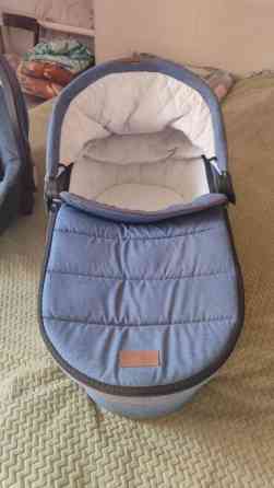 Коляска, цвет - Голубой Бишкек