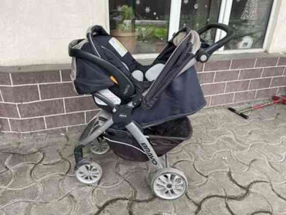 Коляска, цвет - Черный, Б/у Бишкек
