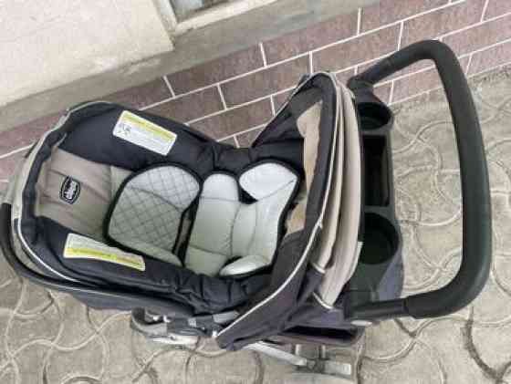 Коляска, цвет - Черный, Б/у Бишкек