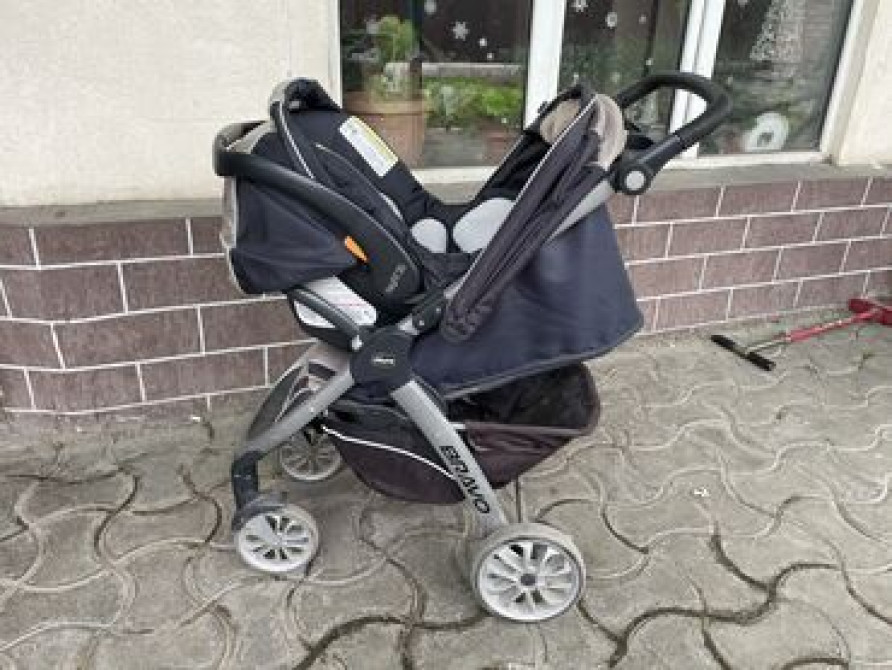 Коляска, цвет - Черный, Б/у Бишкек - изображение 6