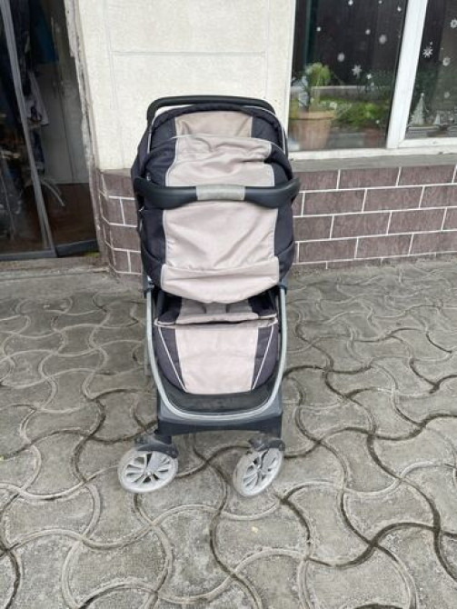 Коляска, цвет - Черный, Б/у Бишкек - изображение 4