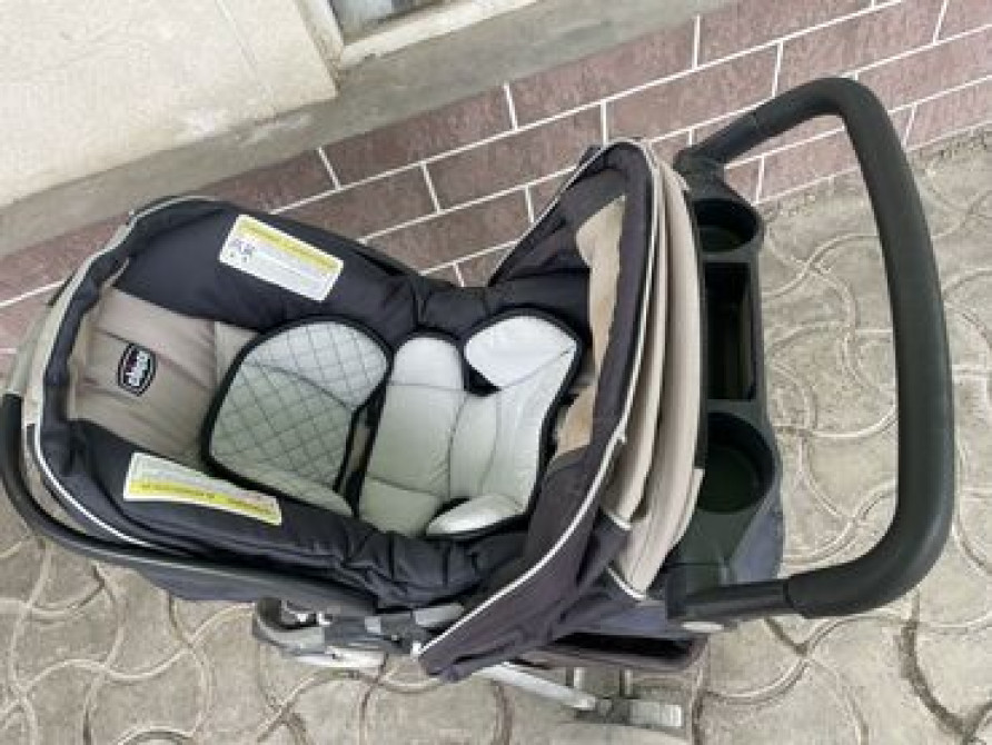 Коляска, цвет - Черный, Б/у Бишкек - изображение 5