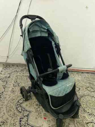 Коляска, цвет - Голубой, Б/у Бишкек