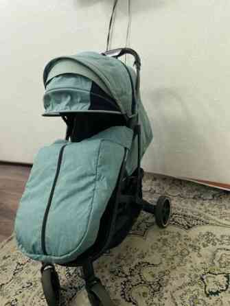 Коляска, цвет - Голубой, Б/у Бишкек