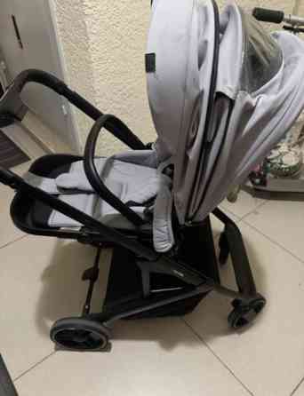 Коляска, цвет - Серебристый, Б/у Бишкек