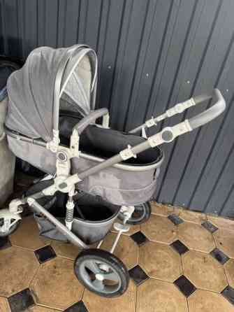 Коляска, цвет - Серебристый, Б/у Бишкек