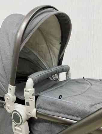 Коляска, цвет - Серебристый, Б/у Бишкек