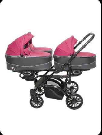 Коляска, цвет - Розовый, Б/у Бишкек