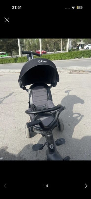 Коляска, цвет - Черный Бишкек - изображение 1