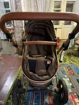 Коляска, цвет - Коричневый, Б/у Бишкек