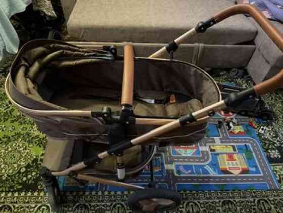 Коляска, цвет - Коричневый, Б/у Бишкек