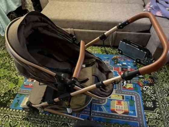 Коляска, цвет - Коричневый, Б/у Бишкек
