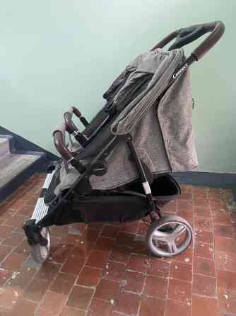 Коляска, цвет - Серебристый, Б/у Бишкек