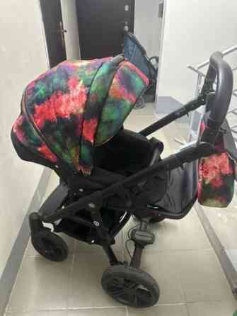 Коляска, цвет - Черный, Б/у Бишкек