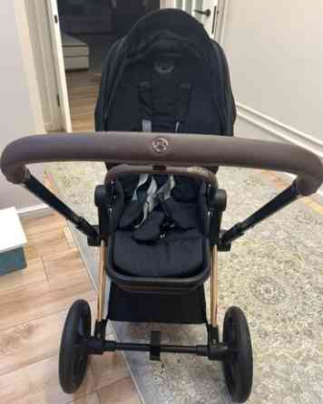 Коляска, цвет - Черный, Б/у Бишкек