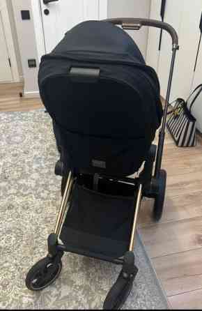 Коляска, цвет - Черный, Б/у Бишкек