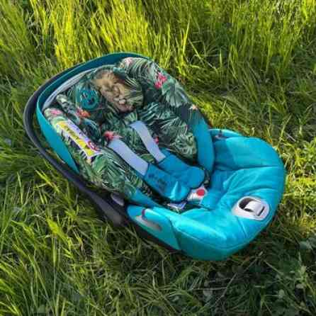 Коляска, цвет - Голубой, Б/у Бишкек