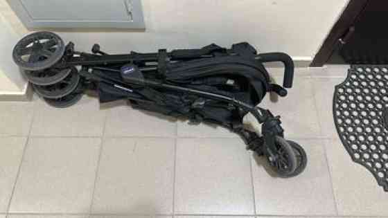 Коляска, цвет - Черный, Б/у Бишкек