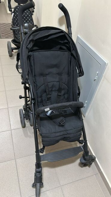 Коляска, цвет - Черный, Б/у Бишкек - изображение 1