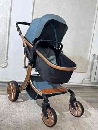 Коляска, цвет - Золотой, Б/у Бишкек