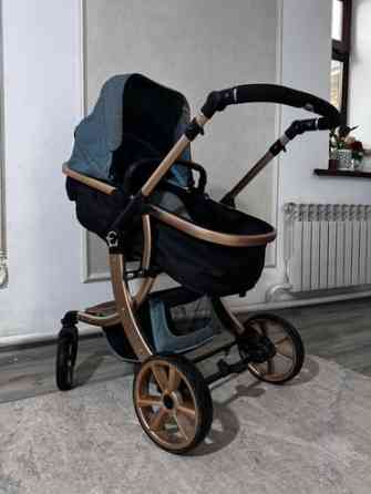 Коляска, цвет - Золотой, Б/у Бишкек