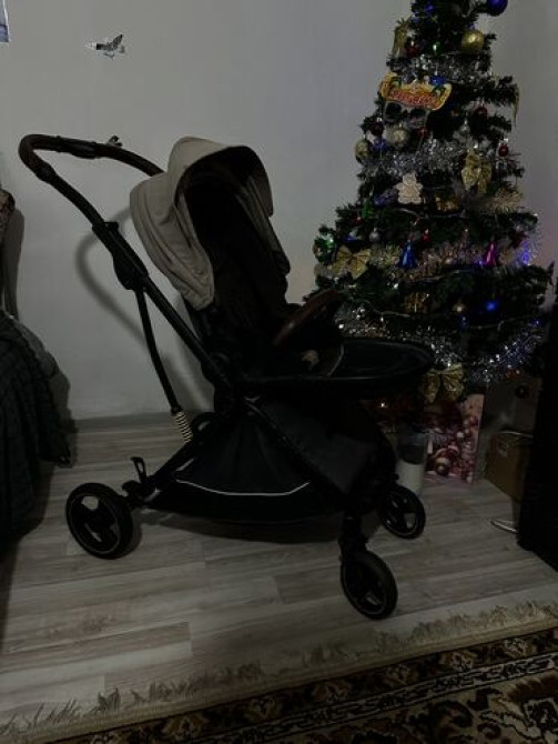 Коляска, цвет - Коричневый, Б/у Бишкек - изображение 3
