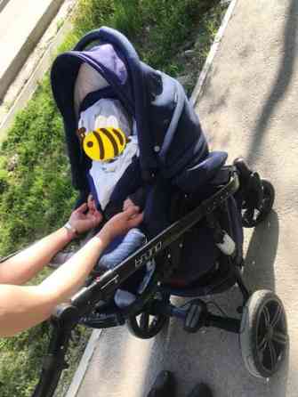 Коляска, цвет - Фиолетовый Бишкек