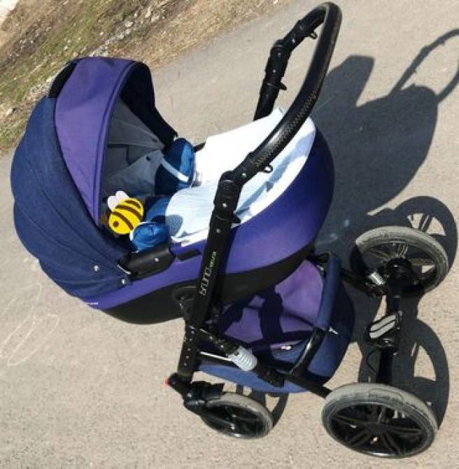 Коляска, цвет - Фиолетовый Бишкек - изображение 2