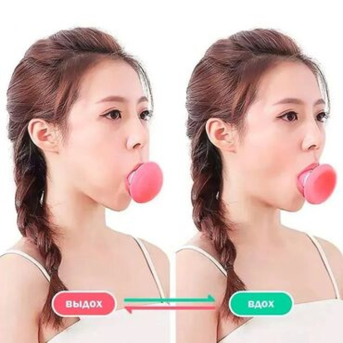 Тренажёр для подтяжки подбородка и овала лица. При покупке 2 шт - 300 Бишкек - изображение 4