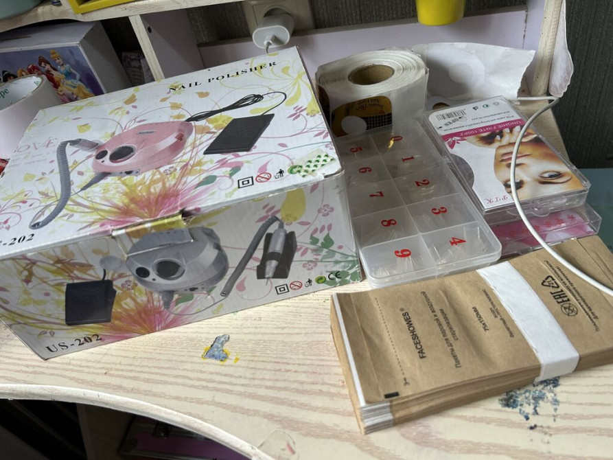 Машинка для маникюра и все что на фото Бишкек - изображение 1