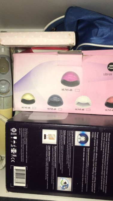 Продаются Уф лампа,аппарат для маникюра стронг Корея, лак. Цена:За все Бишкек - изображение 2