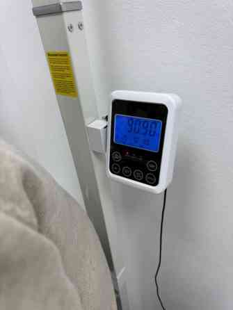 Электронный ростомер-весы с анализом параметров тела - Напольная Бишкек