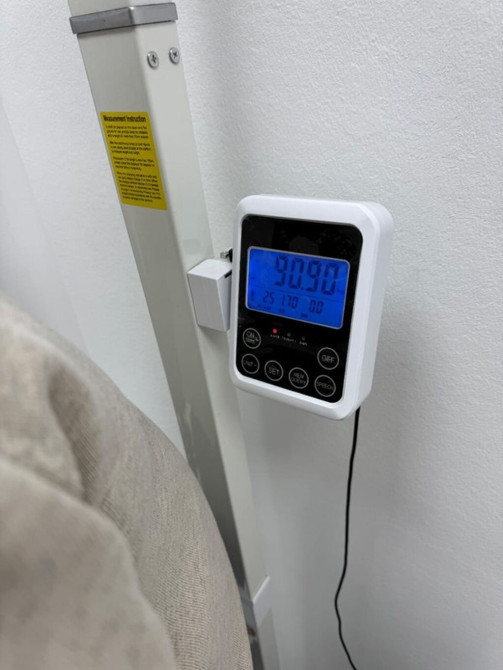 Электронный ростомер-весы с анализом параметров тела - Напольная Бишкек - изображение 1