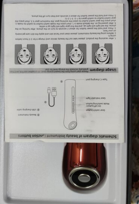 Многофункциональный косметический прибор для ухода за кожей лица и Бишкек - изображение 2