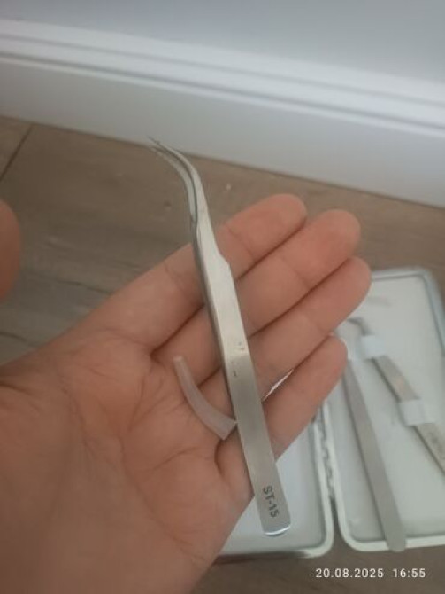 Новый набор косметических пинцетов для наращивания ресниц, состоящий Бишкек - изображение 5