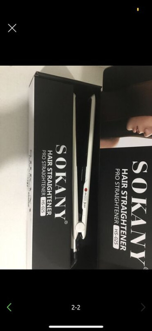 Продаю утюг для волос практически новый фирмы Sokany пользовались раза Бишкек - изображение 2