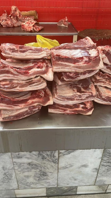 Свинина : Ребра, Более 10 кг Бишкек - изображение 1