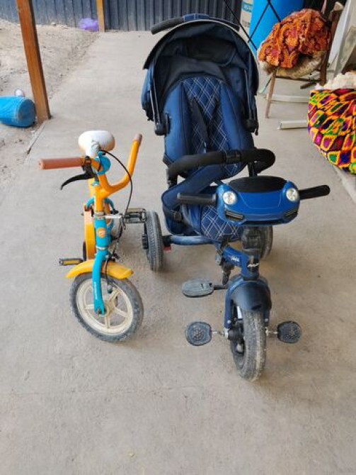 Детский велосипед, 2-колесный, 1 - 3 года, Для мальчика, Б/у Bishkek - photo 3