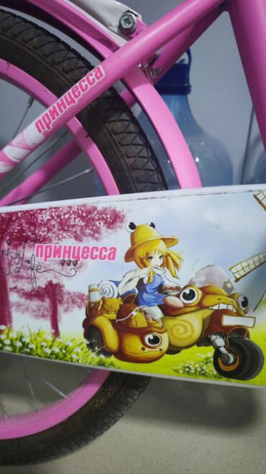 Детский велосипед, 2-колесный, 6 - 9 лет, Для девочки, Б/у Бишкек - сүрөт 6