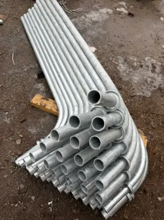 Металлические оцинкованные стойки освещения – надежные конструкции для городского освещения. СГКФ Бишкек