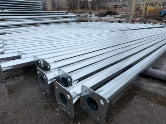 Металлические оцинкованные стойки освещения – надежные конструкции для городского освещения. СГКФ Бишкек