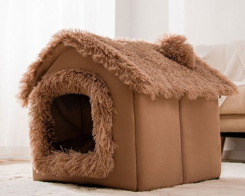 Домик для питомца, утеплённый, переносной - Тип: мягкий домик для Бишкек - изображение 1