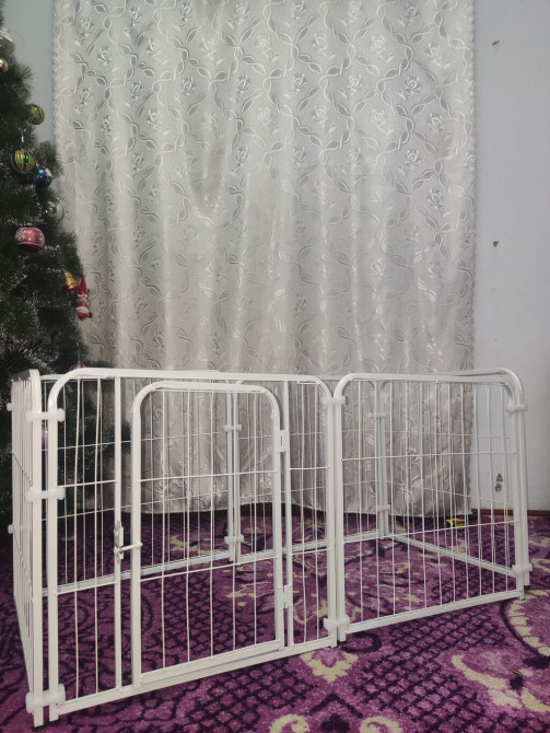 Срочно продам новую клетку в коробке! для собак или котят) причина Бишкек - изображение 1