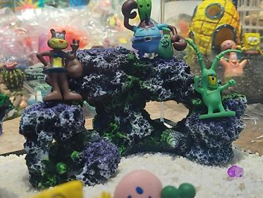 Аквариум 30 литров с дизайном спанч Боб Бишкек - изображение 4